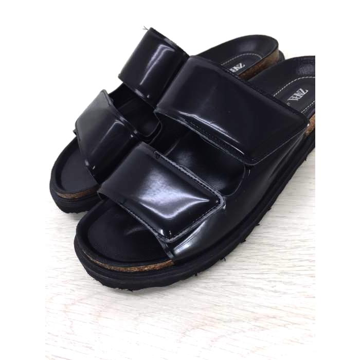 ザラ Zara ダブルストラップ フラットサンダル ユニセックス メンズ Eur 40 中古 古着 ブランド古着販売のbazzstore 通販 Yahoo ショッピング