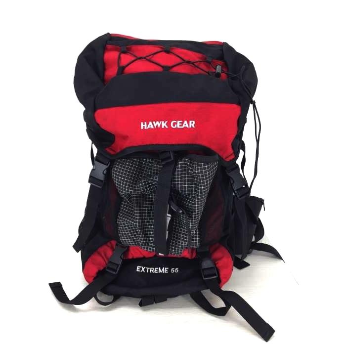 ホークギア HAWKGEAR EXTREME 55 バックパック メンズ 中古 古着 211118 8320677712023