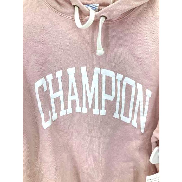 チャンピオン Champion 別注オリジナルロゴスウェットパーカー レディース L 中古 2103 ブランド古着販売のbazzstore 通販 Yahoo ショッピング