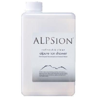 ★【送料無料】  アルピジョン  ALPSION ／ アルピュア ／ イオンシャワー 1L  1000ml 【3個】 ミスト洗顔 新洗顔ウォーター  スキン＆ボディ サロン専売品 アルピジョン ALPSION アルピュア イオンシャワー 1L 1000ml ミスト
