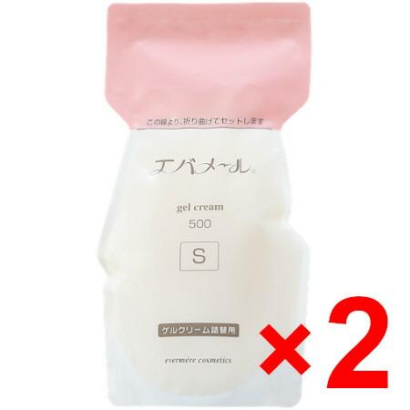 エバメール ゲルクリーム 詰替 S 500g 2個 : B.B Yahoo!店 - 通販