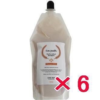 送料無料 コラボプロ／ Em-path Herba シャンプー WN 480ml 詰替え 6個 　Em-path Herba Select Shampoo WN　軽い仕上がりなのに 送料無料 コラボプロ／ Em-path Herba シャンプー WN 480ml 詰替え 6個