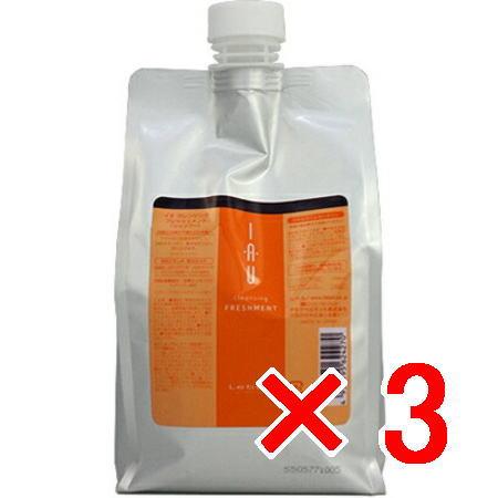 送料無料 ルベル ／ イオ クレンジング フレッシュメント シャンプー?1000mL リフィル / LebeL 3個 送料無料 ルベル ／ イオ クレンジング フレッシュメント シャンプー