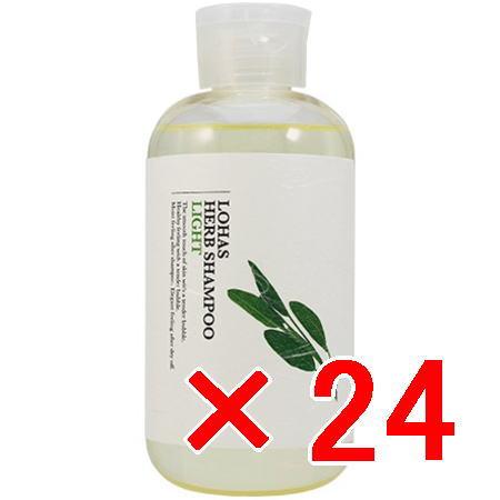 ★【送料無料】 テクノエイト ／ ロハスハーブシャンプー （ライト） 300ml 【24個セット】 送料無料 テクノエイト ／ ロハスハーブシャンプー （ライト） 300ml