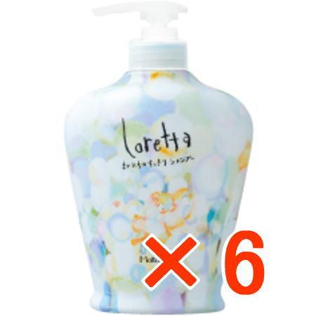 送料無料 ロレッタ まいにちのすっきりシャンプー a 600ml 6個 b-ex