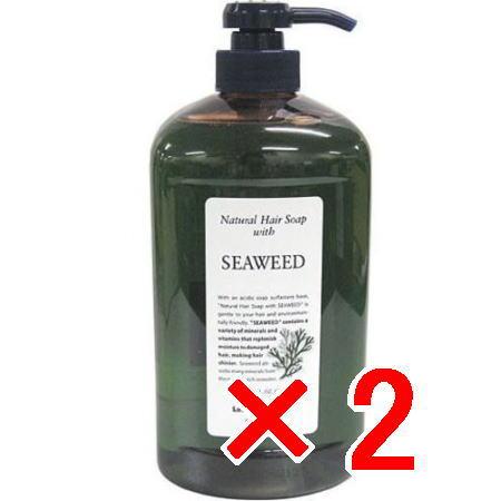ルベル ナチュラル ヘア ソープ ウィズ SW 1000ml 2個 シャンプー
