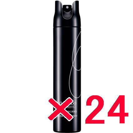 送料無料 資生堂 シセイドウ ／ ステージワークス スーパーハードスプレー 180g 24個 スタイリング ／ サロン専売品　ｓ 送料無料 資生堂 シセイドウ ／ ステージワークス スーパーハード