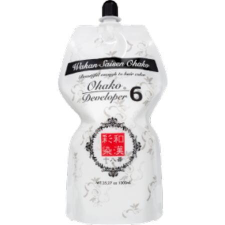 送料無料 日本グランデックス 和漢彩染 十八番 デベロッパー 6% 1000ml 6個 ?白髪染め カラーリング 第2剤 送料無料 日本グランデックス 和漢彩染 十八番 デベロッパー 6% 1000ml