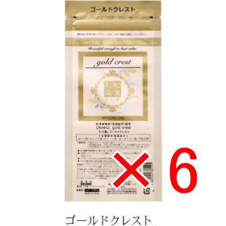 送料無料 日本グランデックス 和漢彩染 十八番? ゴールドクレスト? 120g 6個 （医薬部外品） 白髪染め カラーリング 送料無料 日本グランデックス 和漢彩染 十八番 ゴールドクレスト 120g