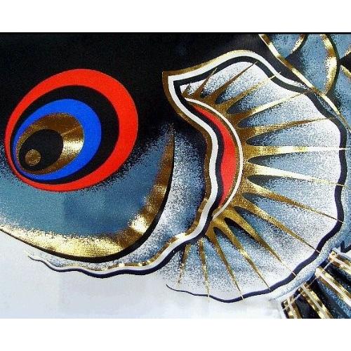 最高級鯉のぼり 庭園用 ポールスタンド矢車付フルセット ロイヤル錦