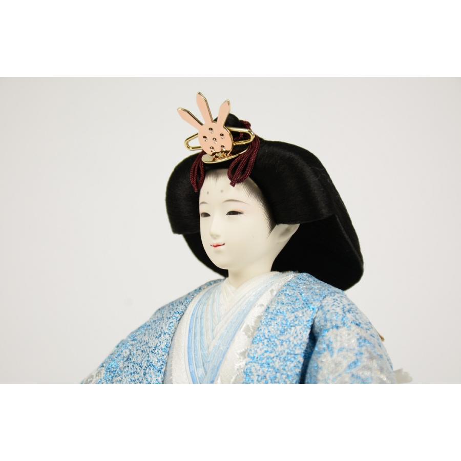 雛人形 左京 田村芙紗彦 限定製作品 親王飾り 京十番 縹菊華 アクリル