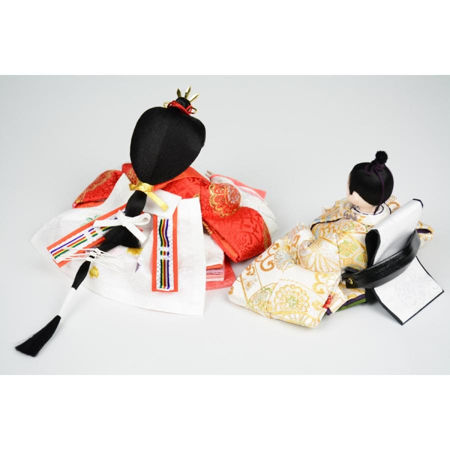 雛人形 衣装が選べる美しい極小サイズ まめひな 間口29cm 国産認定家具