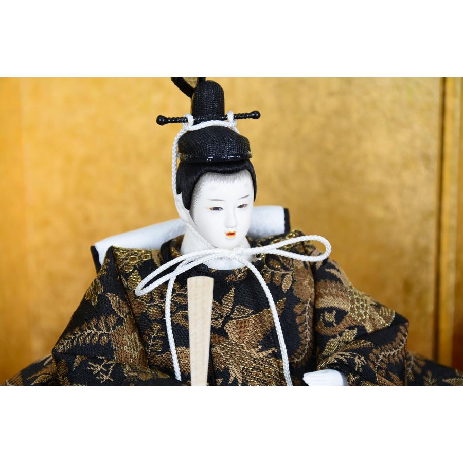 雛人形 左京 田村芙紗彦 親王飾り 限定品 京十二番 鳳凰と鹿 荒振金二