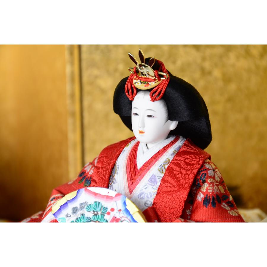 雛人形 左京 田村芙紗彦 親王飾り 限定品 京十二番 鳳凰と鹿 荒振金二