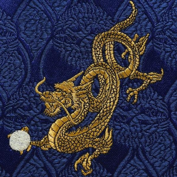 刺繍名旗台付きセット 兜/玉龍/猛虎/昇鯉 小 名前旗 刺繍入り 旗サイズ