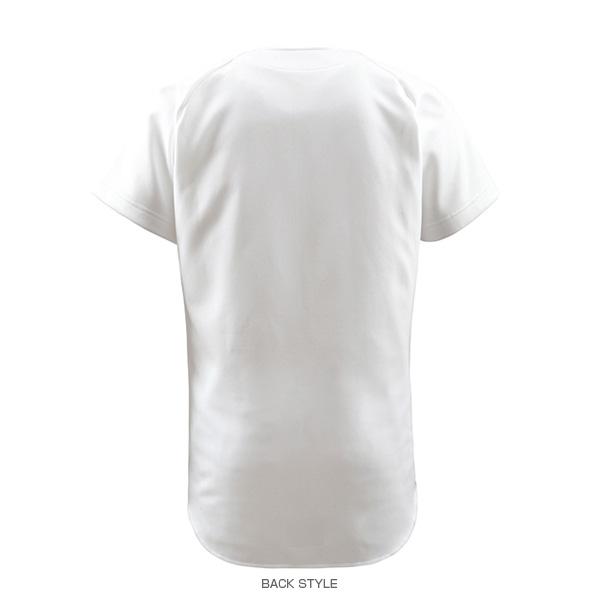 デサント 野球ウェア（メンズ/ユニ）  フルオープンシャツ／ユニフォームシャツ（DB-1011B）｜bb-plaza｜04