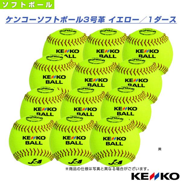 NAGASE KENKO ケンコー ソフトボールボール ケンコーソフトボール3号革 