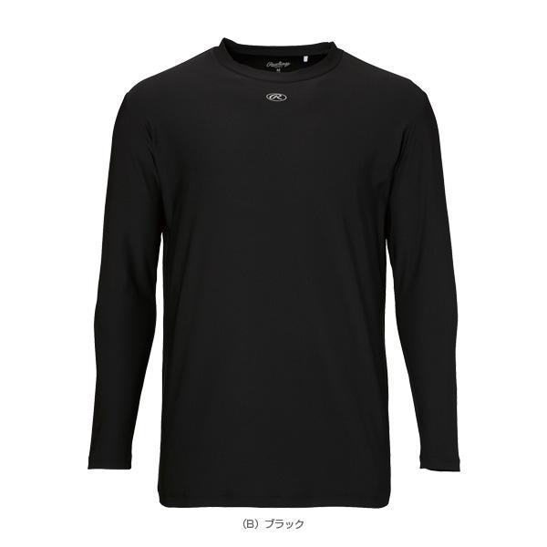 ローリングス 野球ウェア（メンズ/ユニ）  長袖Tシャツ（AST13F07）｜bb-plaza｜02