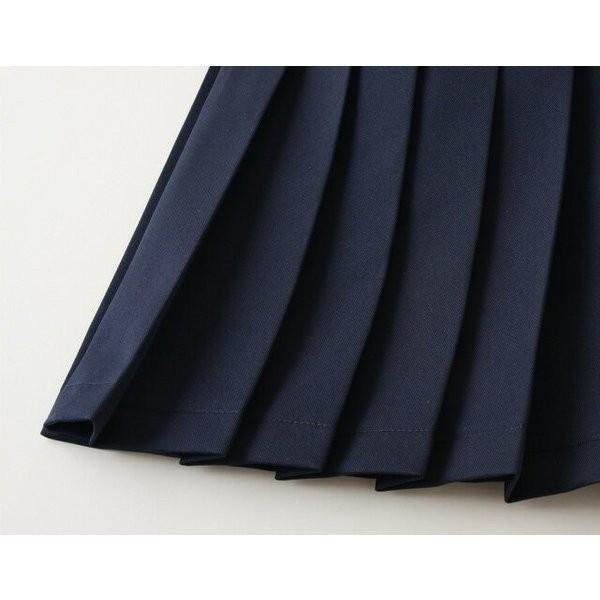 丸洗いできる学生服 スカート キッズ 子供 フォーマル 小学生 中学生 通学 冠婚葬祭 女の子 120 130 140 150 160 紺/濃紺/ネイビー 120-170cm 16000 [BB-02] |  | 13