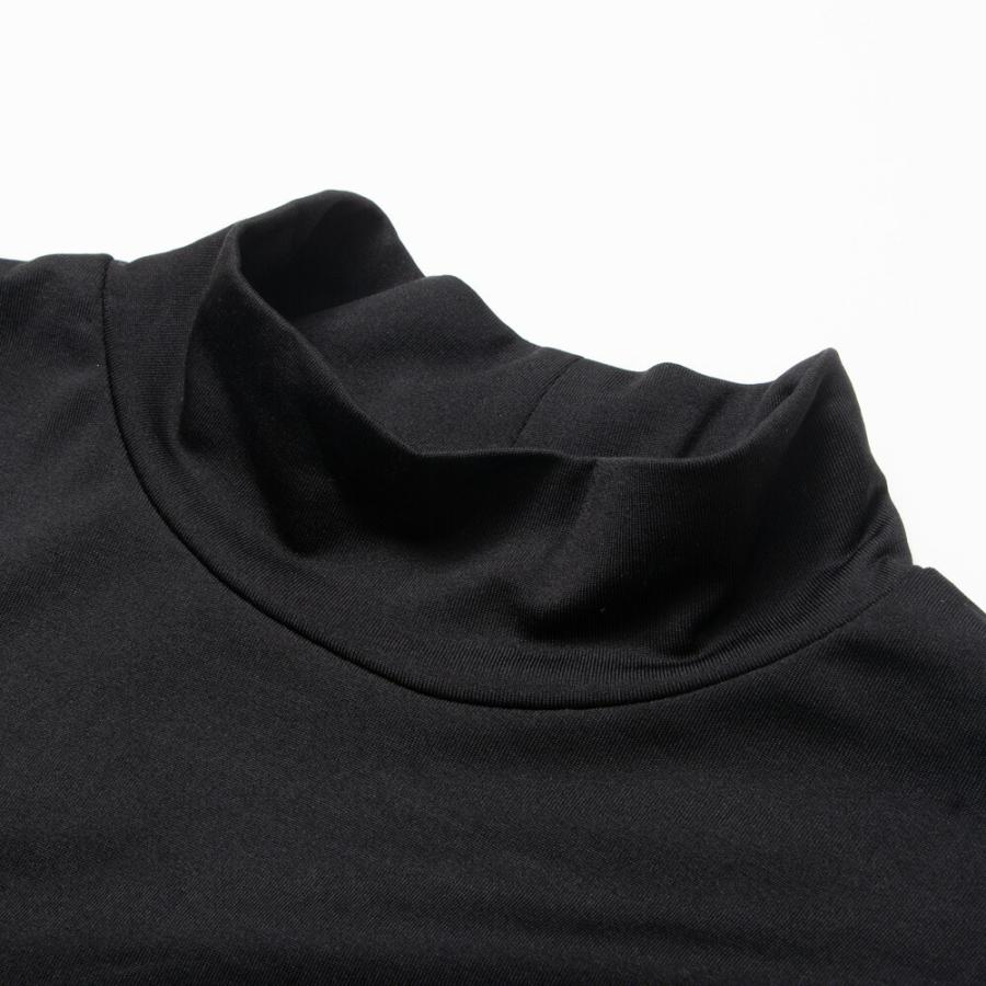 IFMC.×STICKER イフミック 裏起毛インナー ハイネック ロンT 血行促進 高機能インナー リカバリーウェア 長袖 無地 メンズ M L LL 黒 16883100 [CT-06] |  | 02