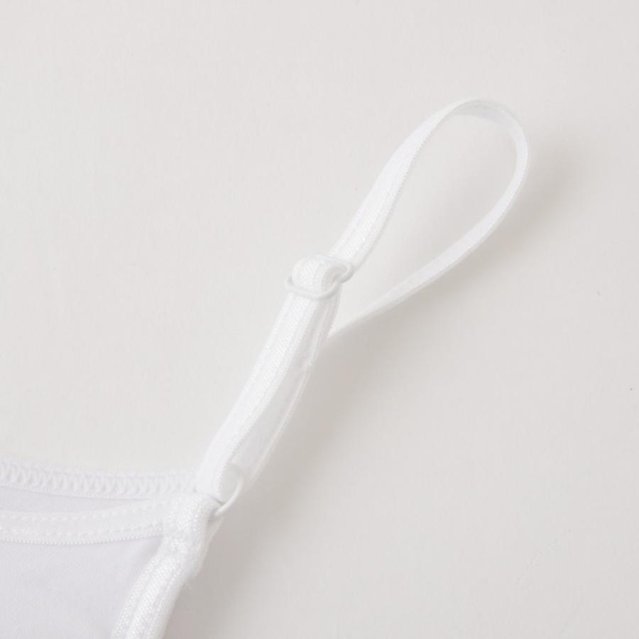 ソフトカップ付き キャミソール UVカット 制菌防臭 ドライ ストレッチ カップインタイプ キッズ ジュニア 子供 女の子 140 150 160 165 白/黒 32907 [CT-14] |  | 03