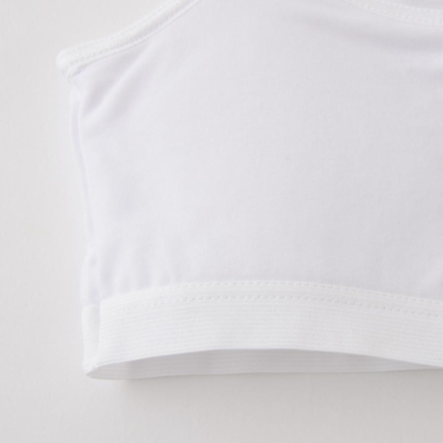 ハーフトップ ジュニア キッズ ダンス 子供 ハーフトップブラ カップインタイプ インナー 肌着 綿混 女の子 140 150 160 165 白/黒 140-165cm 33084 [SG-R] |  | 06