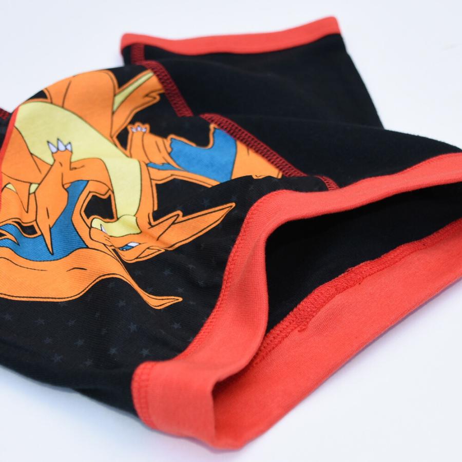 ポケモン 綿100％ 2枚組 ボクサーパンツ キッズ コットン 前閉じ 下着