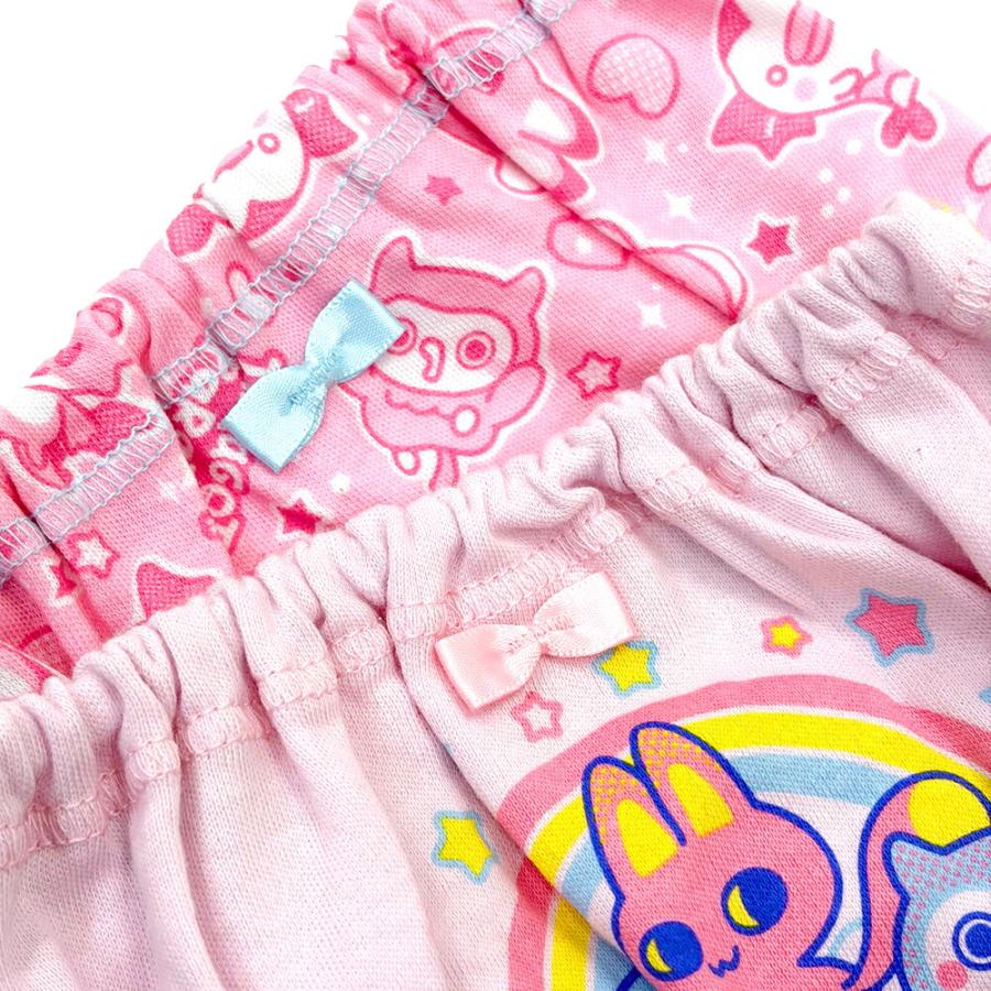 たまごっち ショーツ 2枚組 綿100% たまごっちパラダイス 女の子 ラメプリント キッズ 女児 2枚セット 2Pパンツ ネームタグ付き 下着 110 120 130 36665 [CT-16] |  | 03