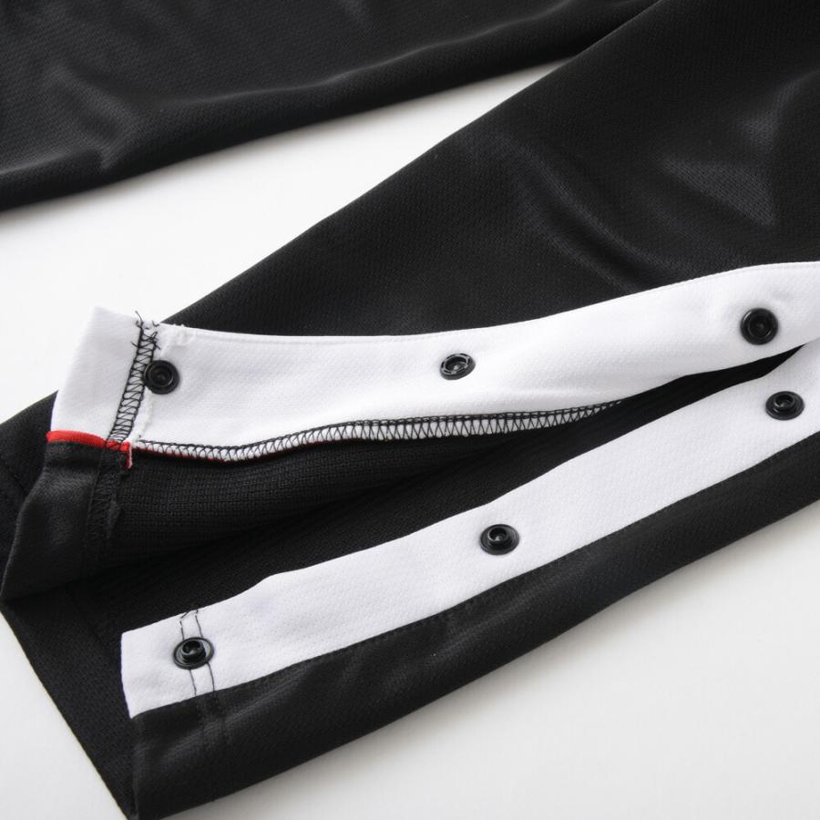 バスケットボールパンツ キッズ ジュニア バスパン バスケパンツ スナップボタン 長ズボン ジャージ 下 男の子 女の子 130 140 150 160 黒/紺 8486640 [BB-24] |  | 07