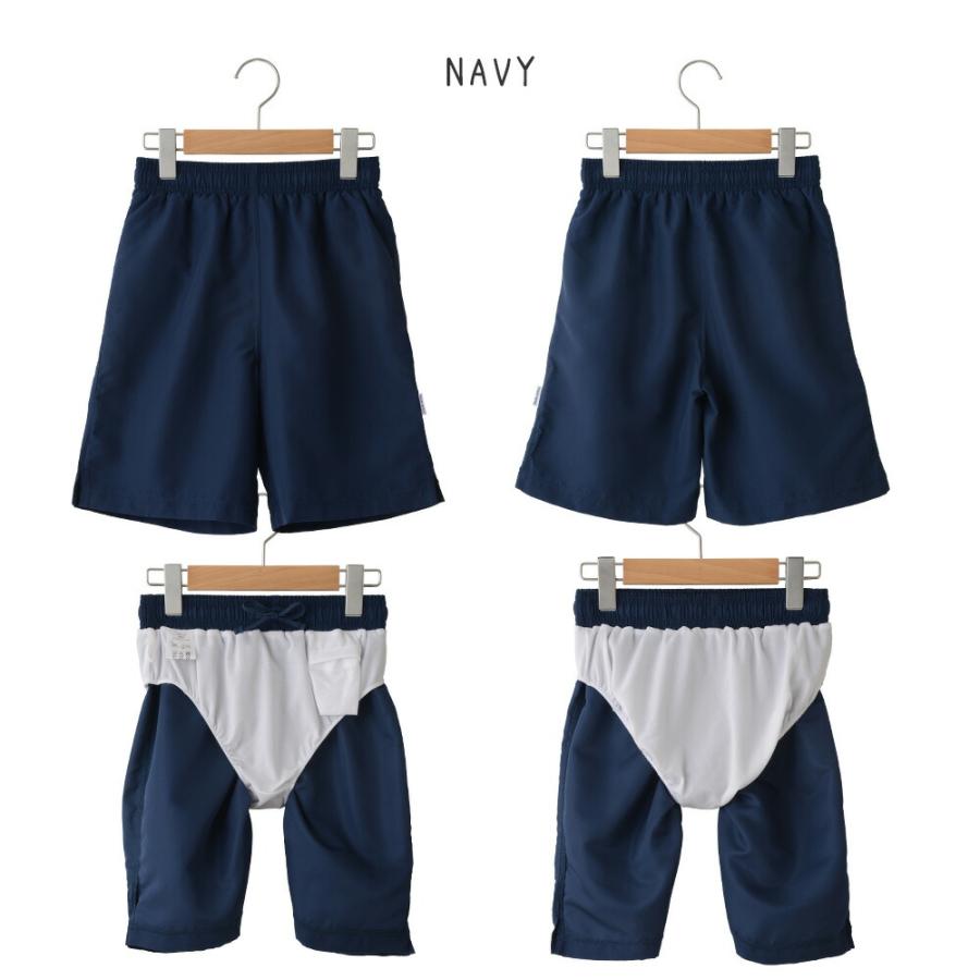 スクール水着男子 スクール水着子供男子 UVカット サーフパンツ ミドル丈 小学生 中学生 水泳 大きいサイズ 120 130 140 150 160 170 黒/紺 855475 [BB-23] |  | 12