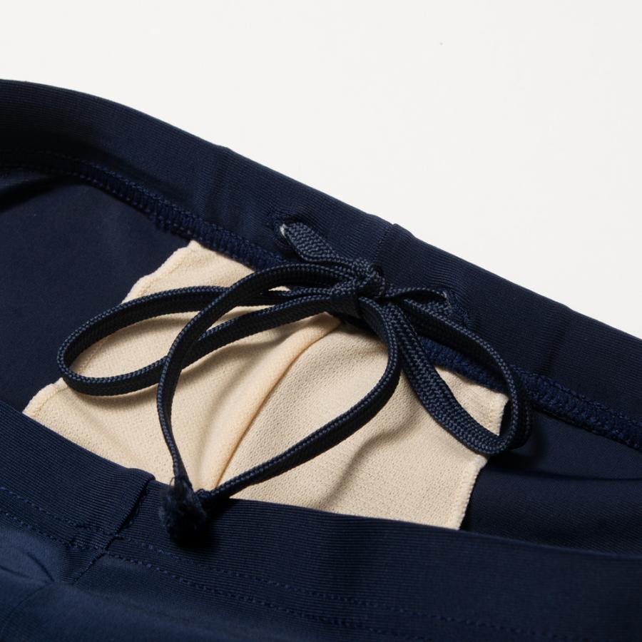 UVカット UPF50+ スクール水着 男の子 男子 スイムパンツ ロング キッズ ジュニア 水着 小学生 中学生 水泳 120 130 140 150 160 170  紺/黒 855503 [CT-09] |  | 03