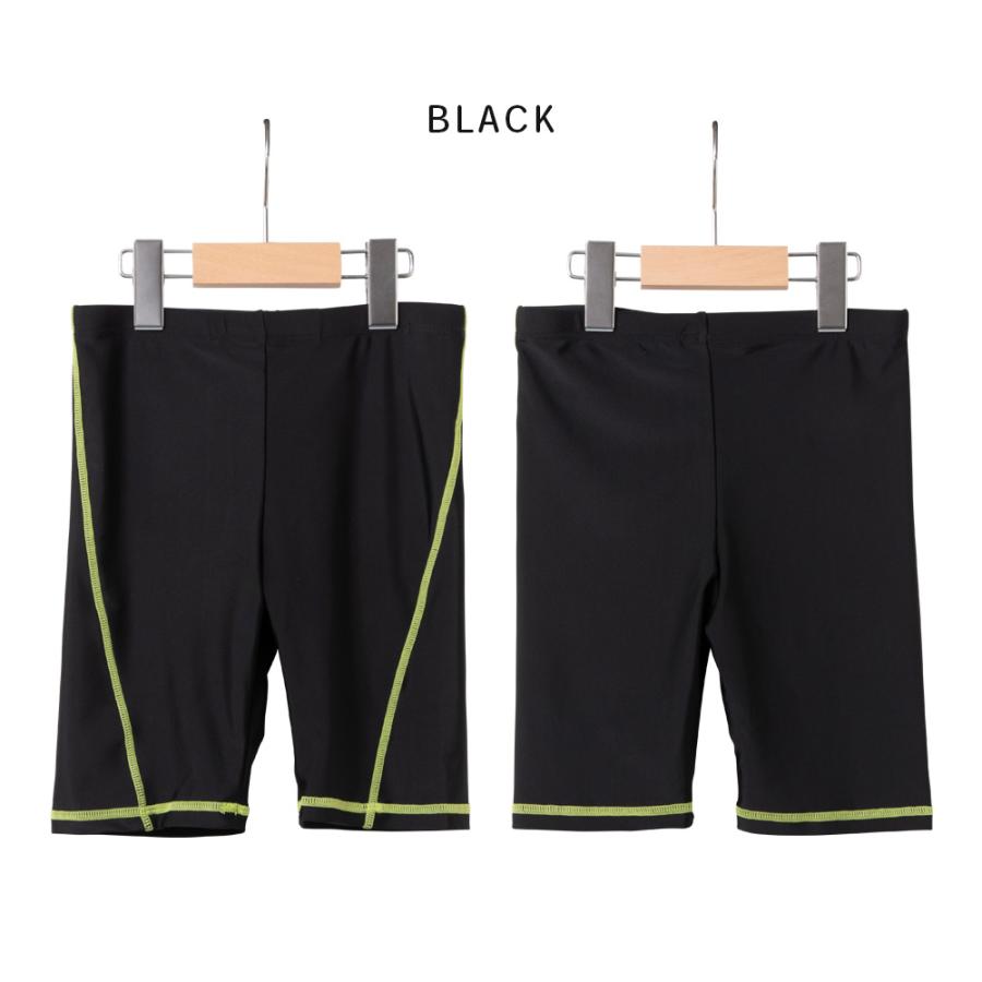 UVカット UPF50+ スクール水着 男の子 男子 スイムパンツ ロング キッズ ジュニア 水着 小学生 中学生 水泳 120 130 140 150 160 170  紺/黒 855503 [CT-09] |  | 08