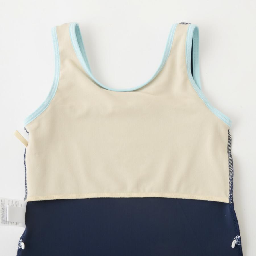 スクール水着子供女子 スクール水着女子 スクール水着女子中学 キュロットタイプ セパレート 小学生 120 130 140 150 160 170 紺/ネイビー 865760 [BB-03] |  | 04