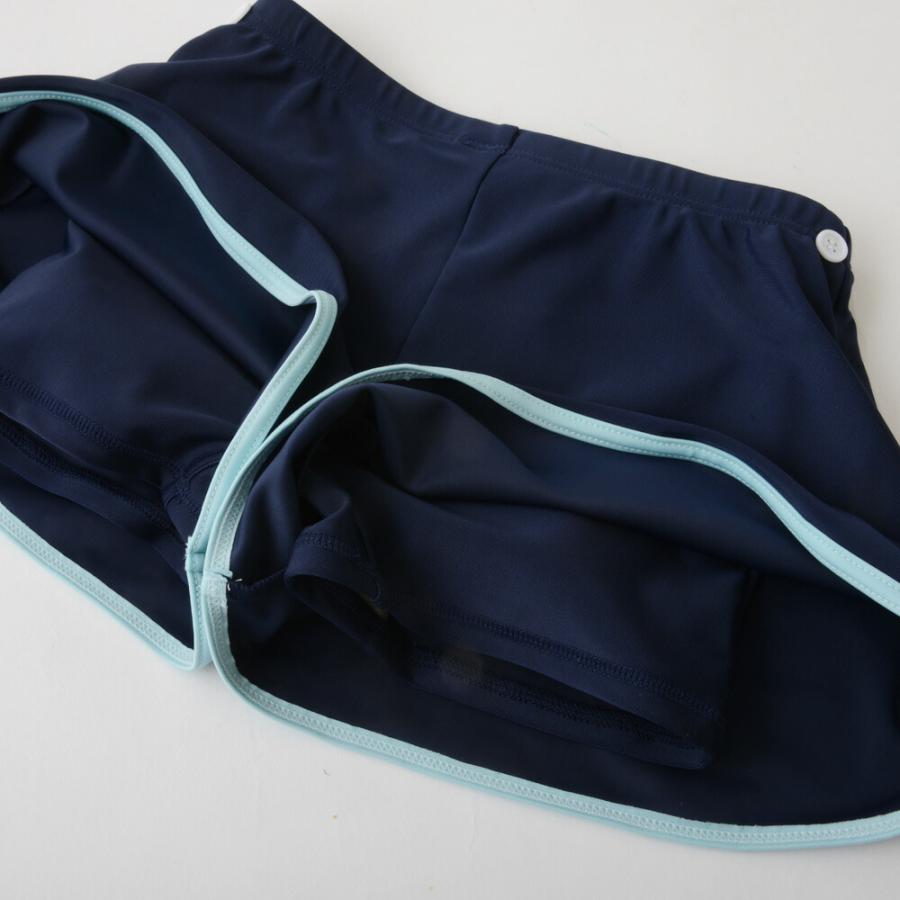 スクール水着子供女子 スクール水着女子 スクール水着女子中学 キュロットタイプ セパレート 小学生 120 130 140 150 160 170 紺/ネイビー 865760 [BB-03] |  | 10