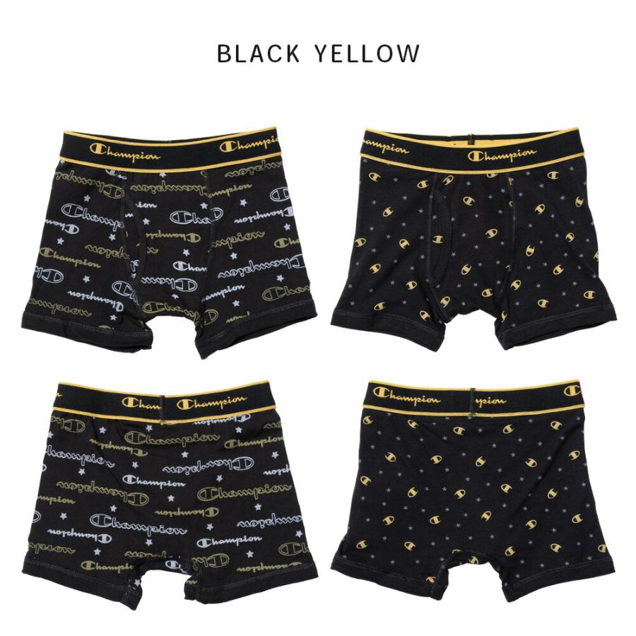 Champion 抗菌防臭 コットン ストレッチ ボクサーパンツ 2P 2枚組 前開き 下着 キッズ ジュニア 男の子 130 140 150 160 グレー/紺/黒 cb6et701 [BB-22] | Champion | 08