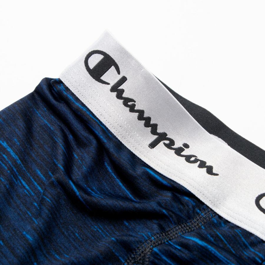 Champion チャンピオン 吸汗速乾 ドライ ボクサーパンツ 前開き アンダーウェア 下着 ストレッチ メンズ 男 M L LL グレー/紺/黒 ea201 [BB-22] | Champion | 02