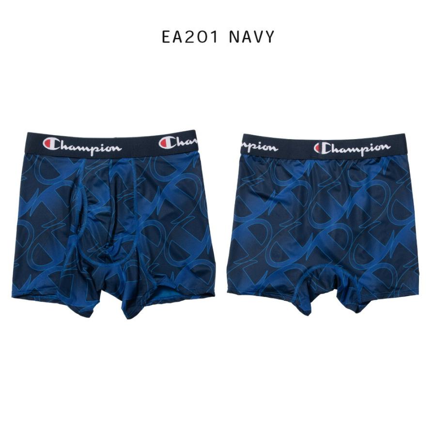 Champion チャンピオン 吸汗速乾 ドライ ボクサーパンツ 前開き アンダーウェア 下着 ストレッチ メンズ 男 M L LL グレー/紺/黒 ea201 [BB-22] | Champion | 05