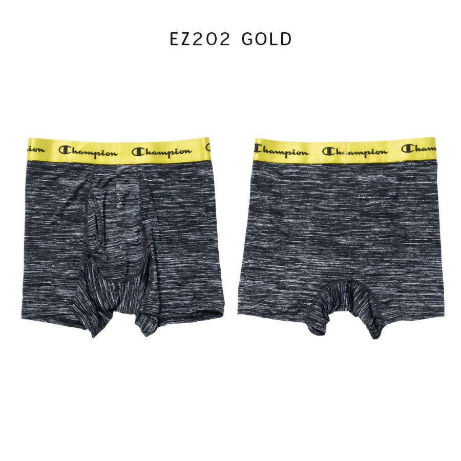 Champion チャンピオン 吸汗速乾 ドライ ボクサーパンツ 前開き アンダーウェア 下着 ストレッチ メンズ 男 M L LL グレー/紺/黒 ea201 [BB-22] | Champion | 08