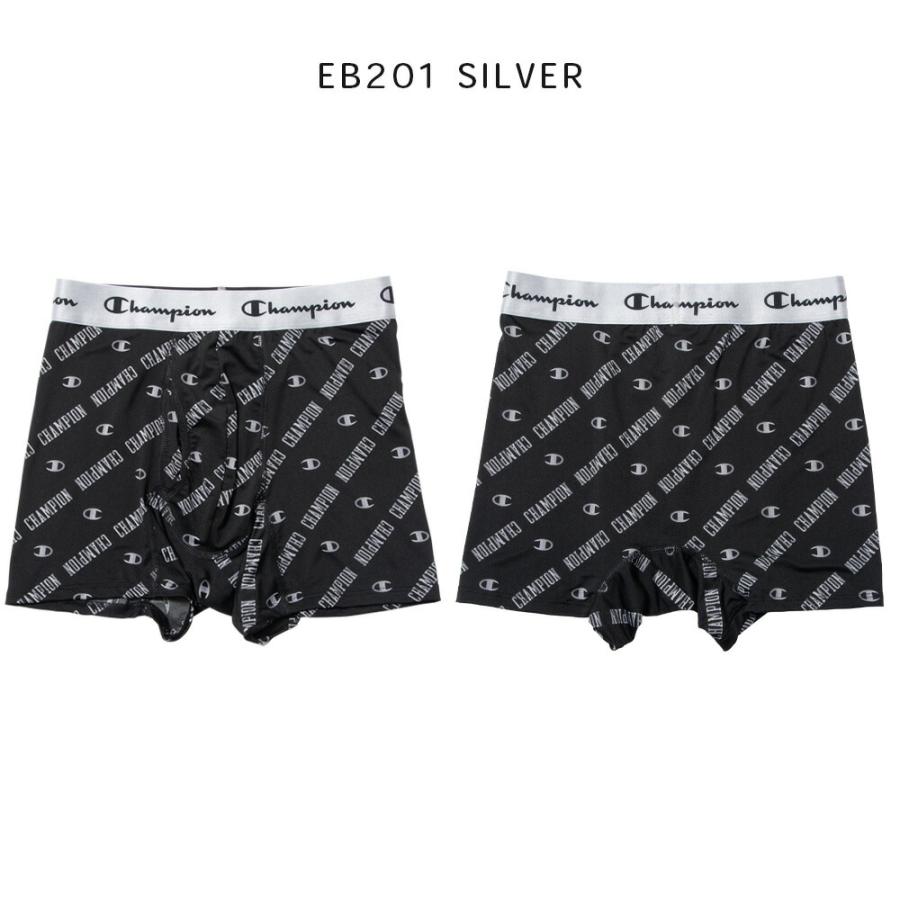 Champion チャンピオン 抗菌防臭 吸汗速乾 ドライ ボクサーパンツ 前開き 下着 ストレッチ メンズ 男 M L LL 迷彩/ヒョウ柄/赤/グレー/紺/黒 eb201 [CT-03] | Champion | 12