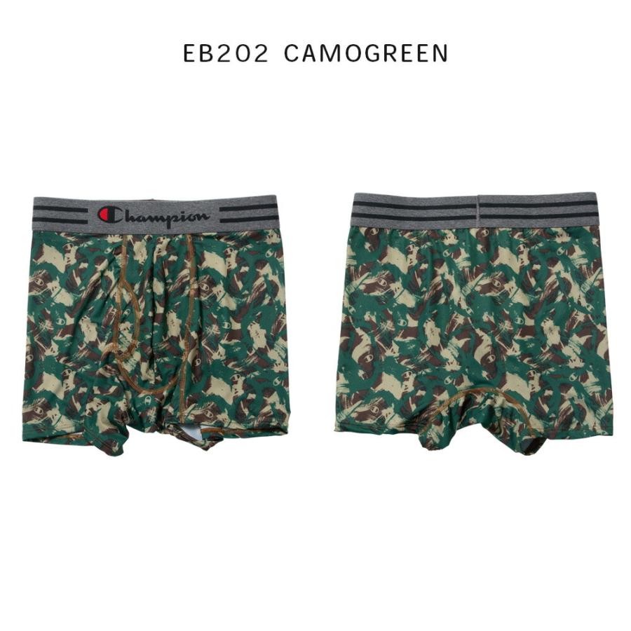 Champion チャンピオン 抗菌防臭 吸汗速乾 ドライ ボクサーパンツ 前開き 下着 ストレッチ メンズ 男 M L LL 迷彩/ヒョウ柄/赤/グレー/紺/黒 eb201 [CT-03] | Champion | 14