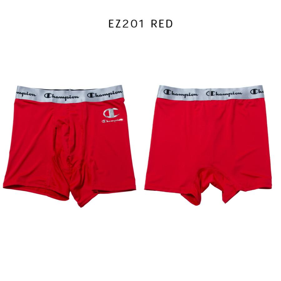 Champion チャンピオン 抗菌防臭 吸汗速乾 ドライ ボクサーパンツ 前開き 下着 ストレッチ メンズ 男 M L LL 迷彩/ヒョウ柄/赤/グレー/紺/黒 eb201 [CT-03] | Champion | 15