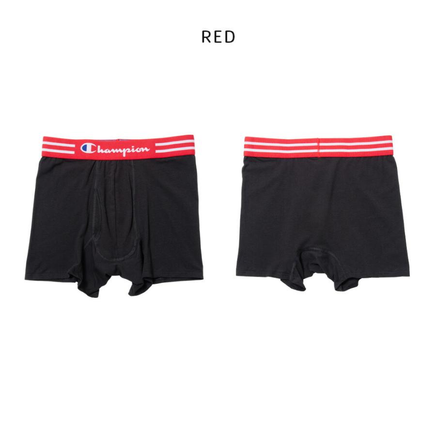 ボクサーパンツ メンズ Champion チャンピオン 吸汗速乾 ドライ 綿混 前開き ストレッチ M L LL 黒 ey203 [BB-06] | Champion | 08