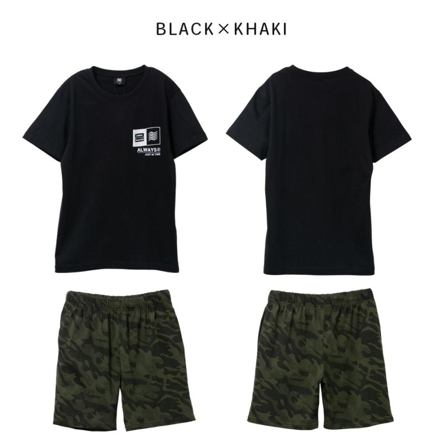 綿100％ Tシャツ＆ハーフパンツ 上下セット キッズ ジュニア 子供