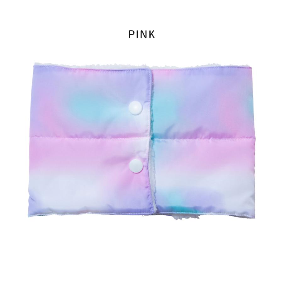 ボタン開閉 ボア フリース ネックウォーマー 女の子 キッズ 子供 子ども 女児 女子 ガールズ 可愛い かわいい ユニコーン ピンク/サックス mw226029 [CT-16] |  | 08