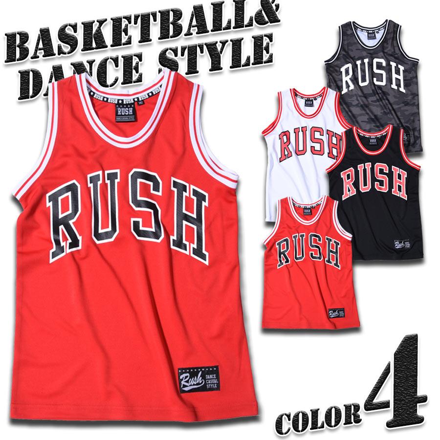 吸汗速乾 バスケットタンクトップ バスケタンク ダンス 衣装 ガールズ ボーイズ チーム 女の子 男の子 110 120 130 140 150 160 白/赤/黒 rf-0004 [GZ-06] |  | 09