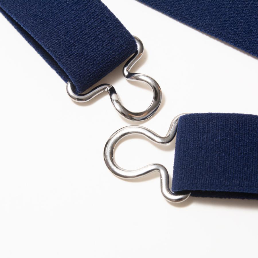 日本製 スカートくるりん スカートベルト スカート 丈調整 ベルト ゴムベルト 学生服 制服 小学生 中学生 無地 紺/黒 フリーサイズ 51-93cm y853 [CT-02] |  | 03