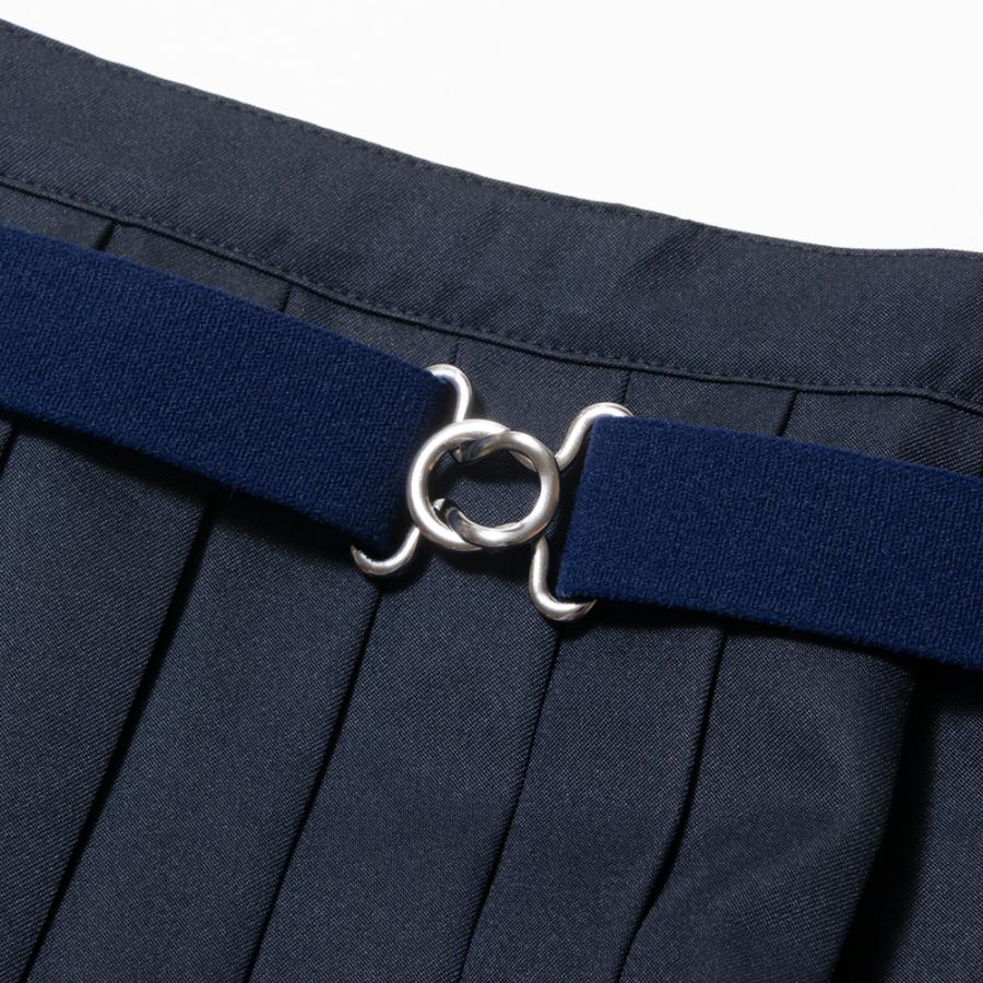 日本製 スカートくるりん スカートベルト スカート 丈調整 ベルト ゴムベルト 学生服 制服 小学生 中学生 無地 紺/黒 フリーサイズ 51-93cm y853 [CT-02] |  | 05
