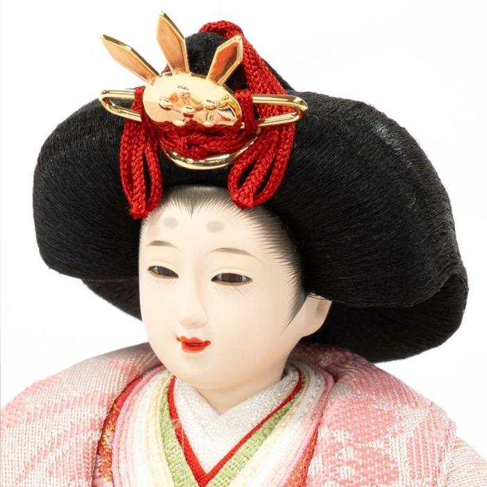 雛人形 おしゃれ コンパクト 吉徳大光 花ひいな 春彩 624S50362 305426 305-426 芥子親王 収納飾り ひな人形 おしゃれ かわいい 和モダン 雛祭り お雛様_13