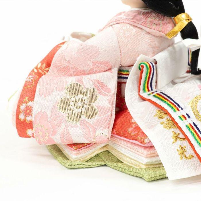 雛人形 おしゃれ コンパクト 吉徳大光 花ひいな 春彩 624S50362 305426 305-426 芥子親王 収納飾り ひな人形 おしゃれ かわいい 和モダン 雛祭り お雛様_5