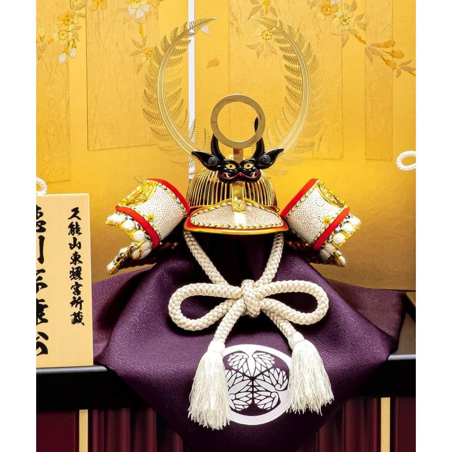 五月人形 コンパクト 兜 おしゃれ GF-128 502667 平安豊久 徳川家康 収納飾り 兜飾り 翠鳳作 送料無料 こどもの日 お祝い 皐月 モダン 和モダン インテリア_2